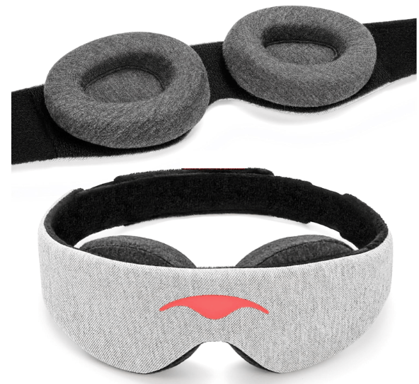 Manta Sleep Mask, for sleeping through noise and light